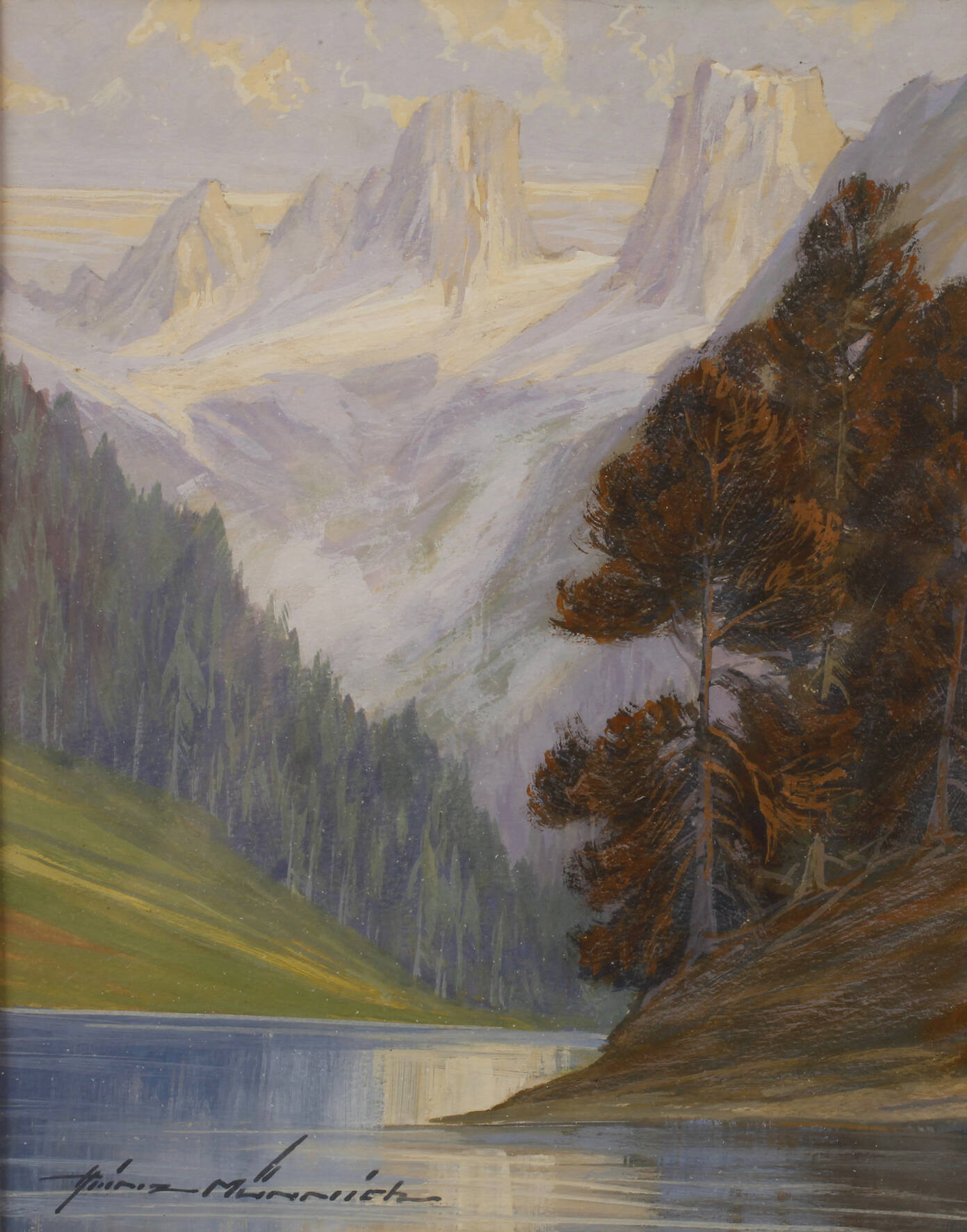 Heinz Münnich, Die drei Zinnen