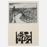 Lothar Rentsch, Zwei Druckgraphiken111