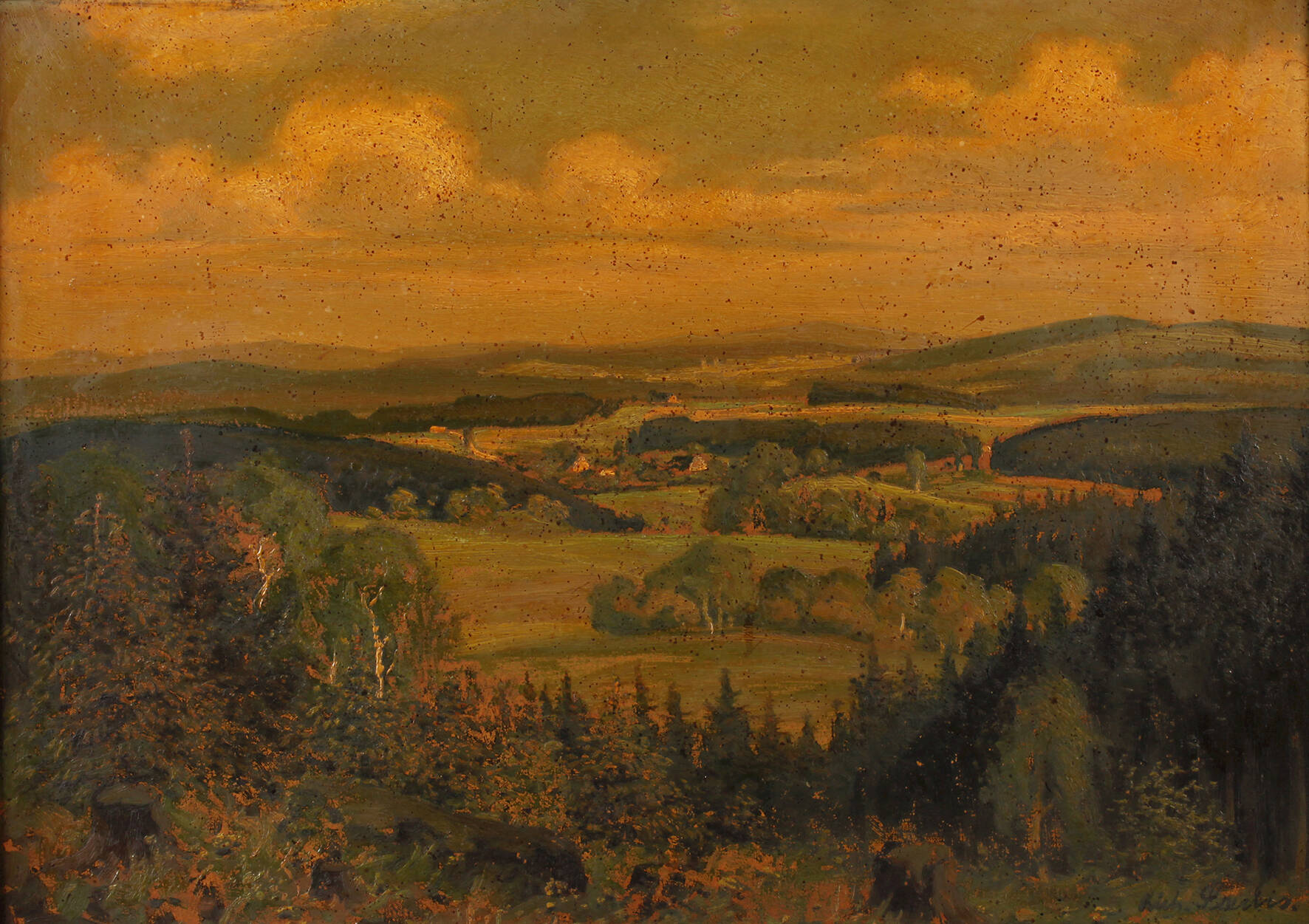 Richard Sachs, Sommer im Vogtland