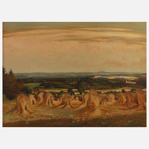 Richard Sachs, Vogtländische Erntelandschaft
