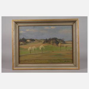 Richard Sachs, Vogtländische Frühlingslandschaft