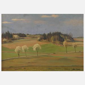 Richard Sachs, Vogtländische Frühlingslandschaft