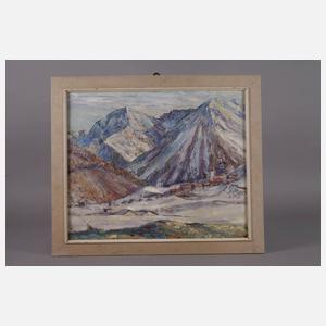 Richard Sachs, Winter im Vogtland