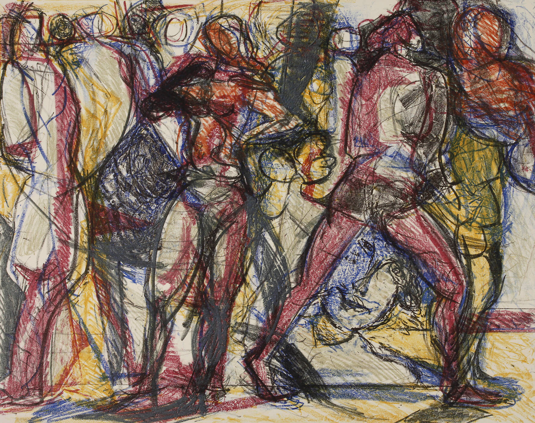 Horst Weber, Figurative Komposition