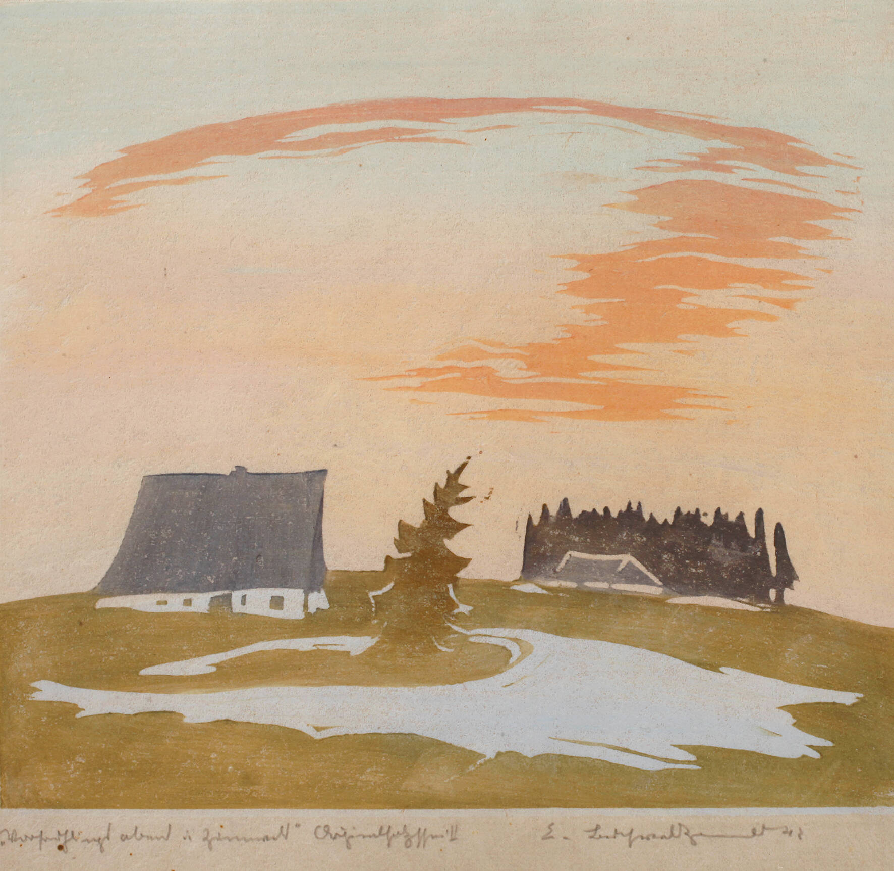 Erich Buchwald-Zinnwald, Vorfrühlingsabend