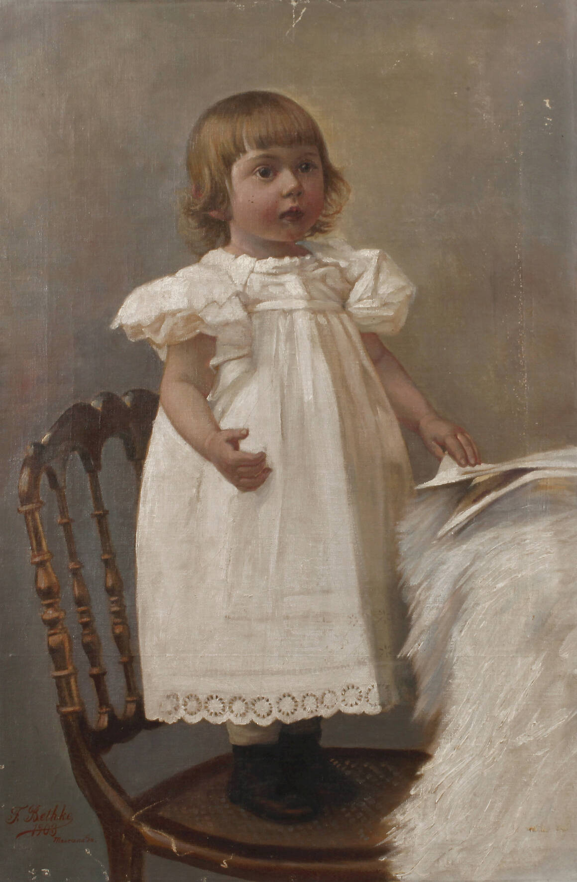F. Bethke, Kinderportrait