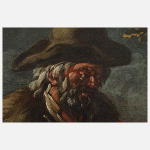 Philipp Peter Roos, attr., Hirte mit Vieh
