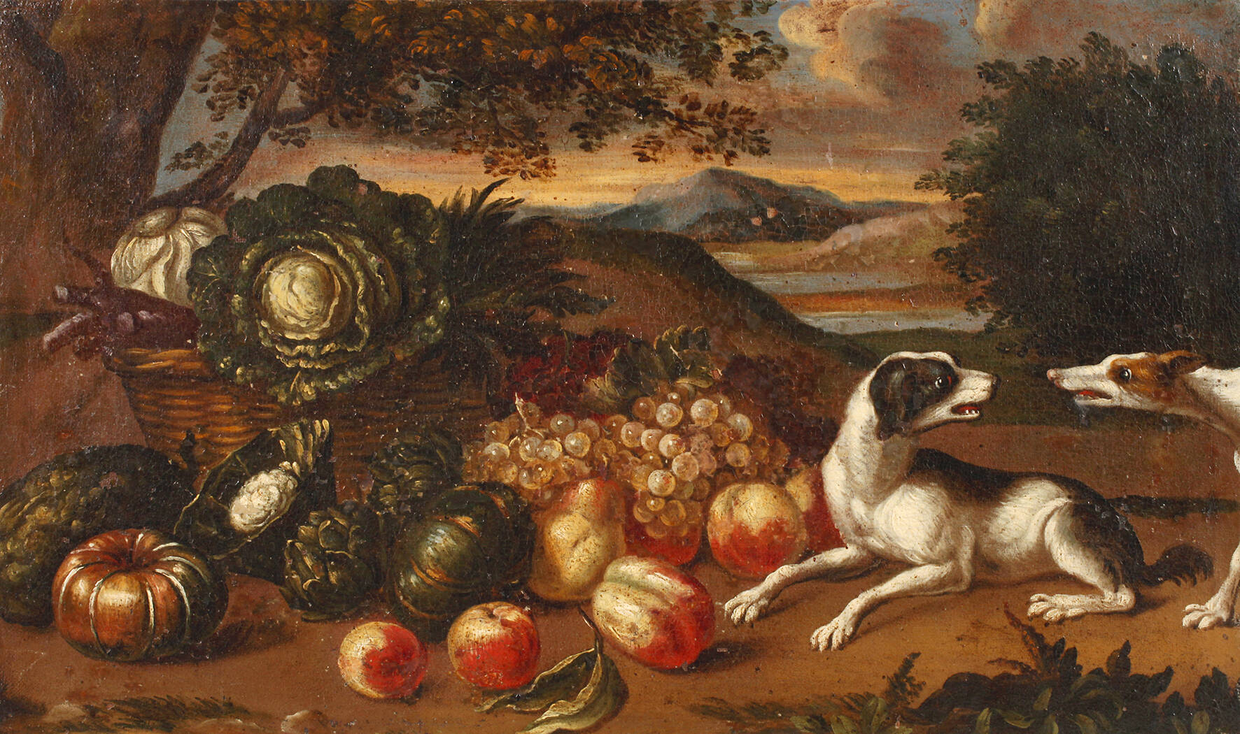 Barocke Allegorie des Herbstes