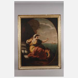 Die verlassene Ariadne" nach Angelika Kauffmann