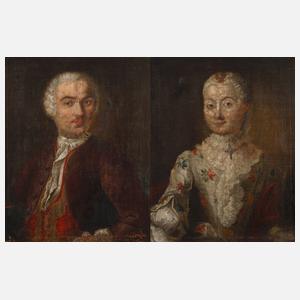 Barocke Portraitpendants