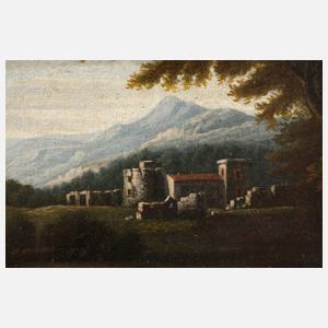 Mediterrane Sommerlandschaft