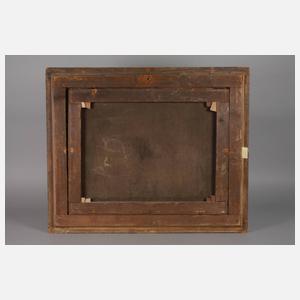 Prof. Franz Adam, attr., Herrenreiter vorm Schloss