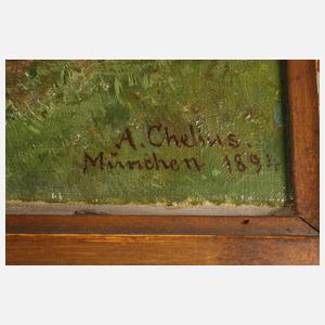 Adolf Chelius, Schäferidyll