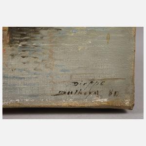 E. Deshayes, attr., Hafen in Dieppe