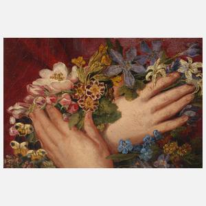 Heinrich Jakob Fried, attr., Winzermädchen