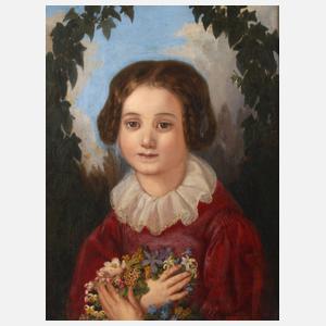 Heinrich Jakob Fried, attr., Winzermädchen