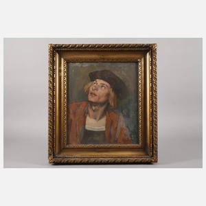 Prof. Eduard von Gebhardt, Herrenportrait