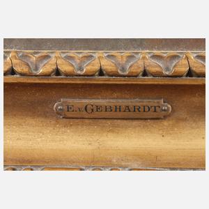 Prof. Eduard von Gebhardt, Herrenportrait