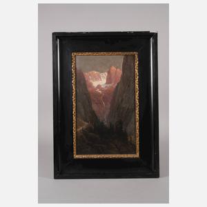 Heinrich Gogarten, Abend im Höllenthal bei Garmisch