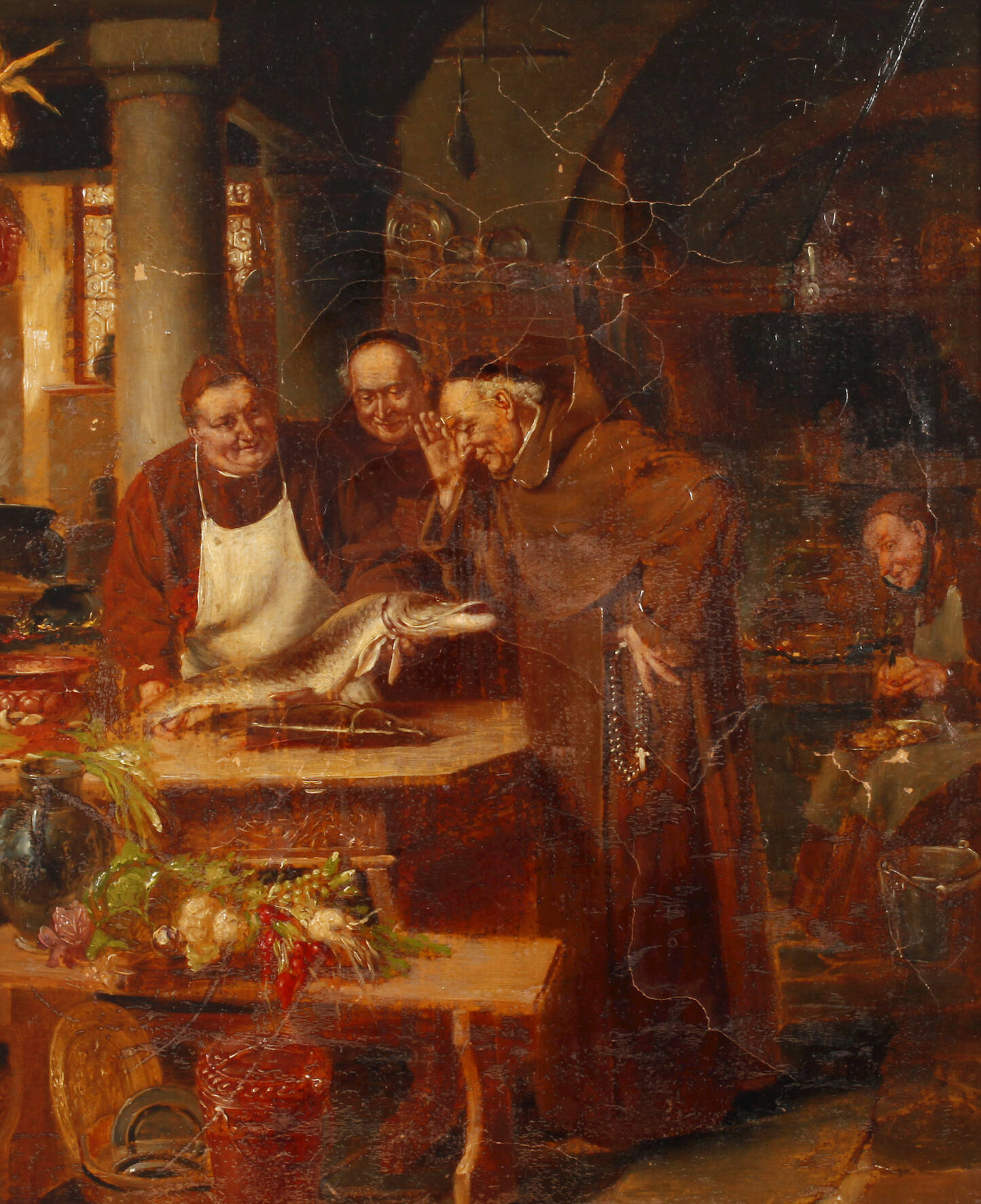 "Der Klosterhecht" nach Eduard von Grützner