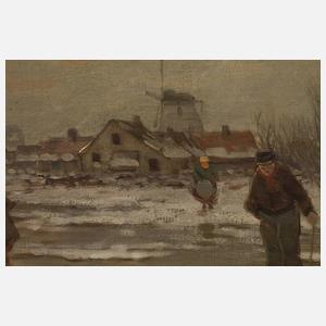 Johann Jungblut, Wintertag