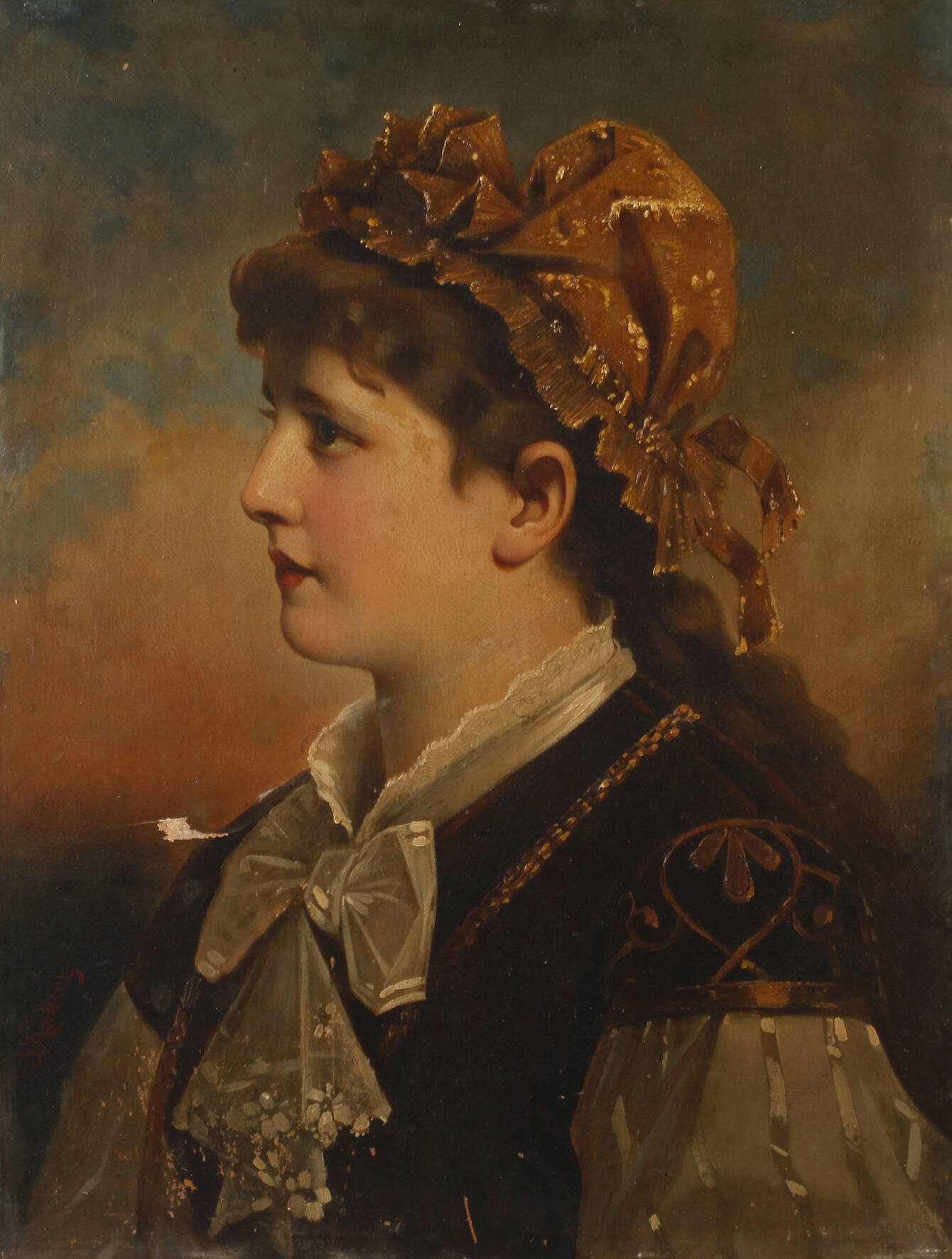 Julius Kahrer, Damenportrait