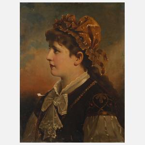 Julius Kahrer, Damenportrait