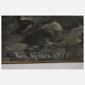 Prof. Ferdinand von Keller, Kampfszene