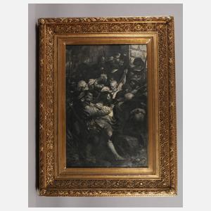 Prof. Ferdinand von Keller, Kampfszene