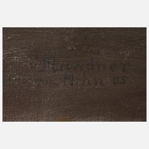 M. Lindner, Das Mädchen an der Spieldose