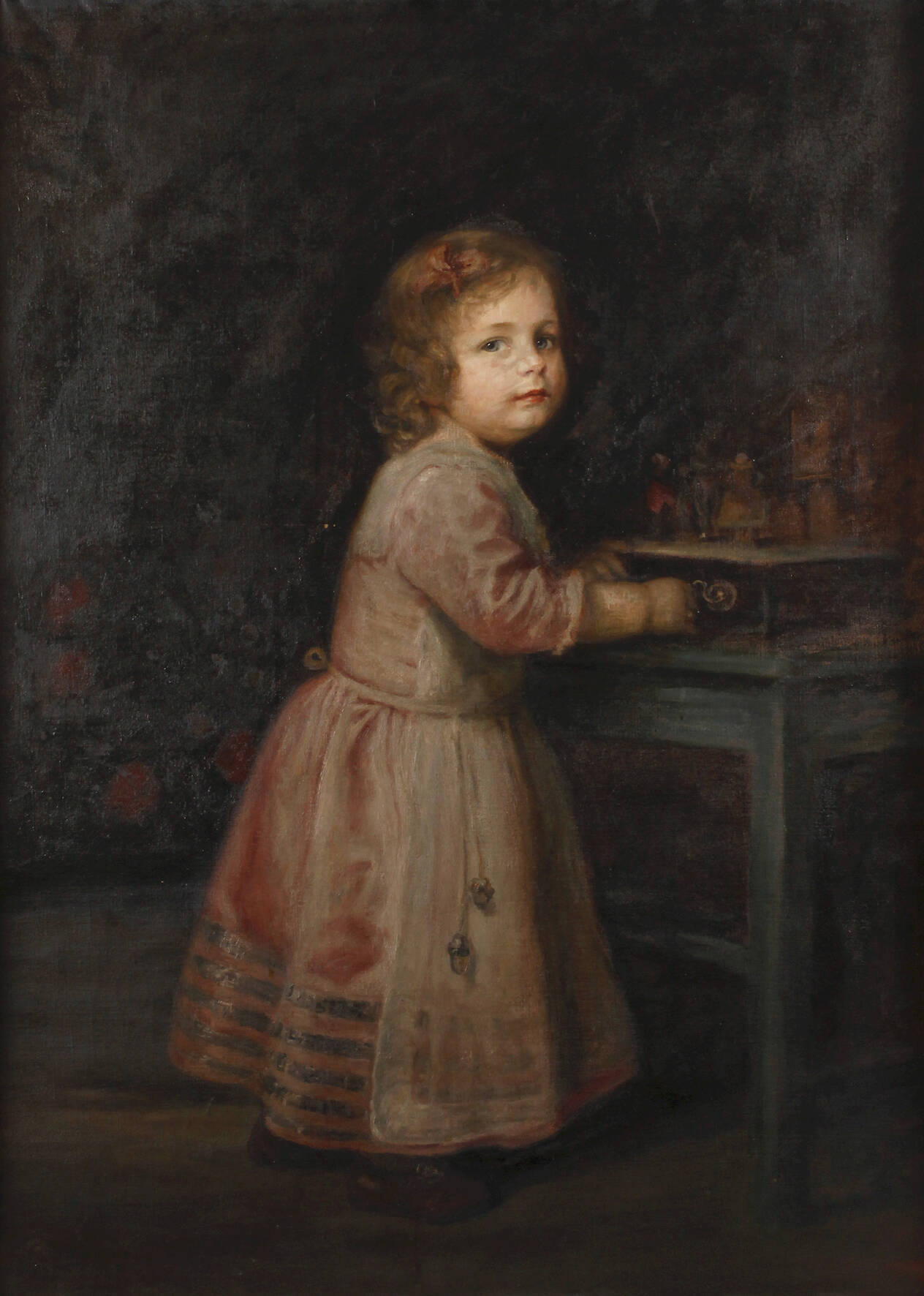 M. Lindner, Das Mädchen an der Spieldose