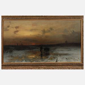 Prof. Ludvig Munthe, Winterabend