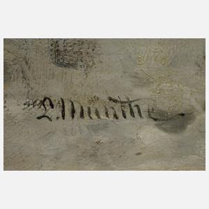 Prof. Ludvig Munthe, Winterabend