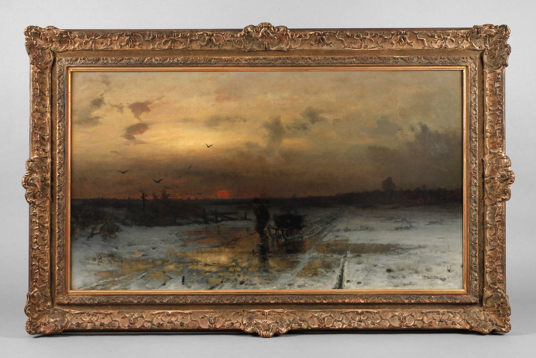 Prof. Ludvig Munthe, Winterabend