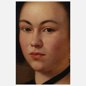 Alois Julius Paschek, Damenportrait