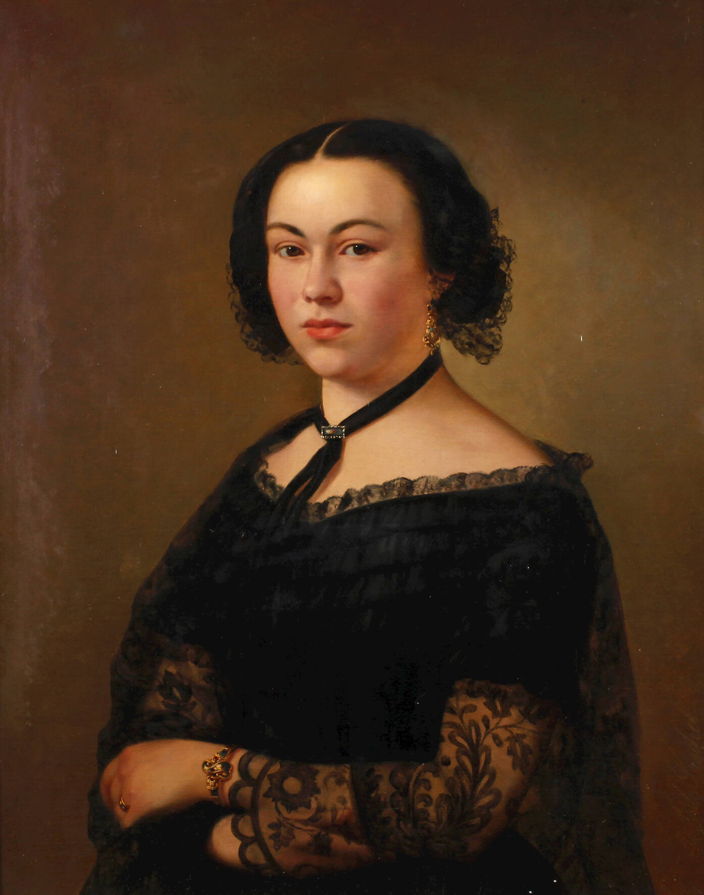 Alois Julius Paschek, Damenportrait