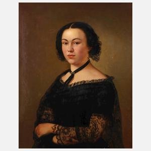 Alois Julius Paschek, Damenportrait