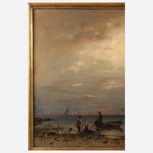 Anton Rasmussen, Sonnenaufgang an der Küste