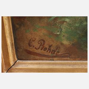 Carl Rohde der Jüngere, attr., Allegorie auf den Frühling