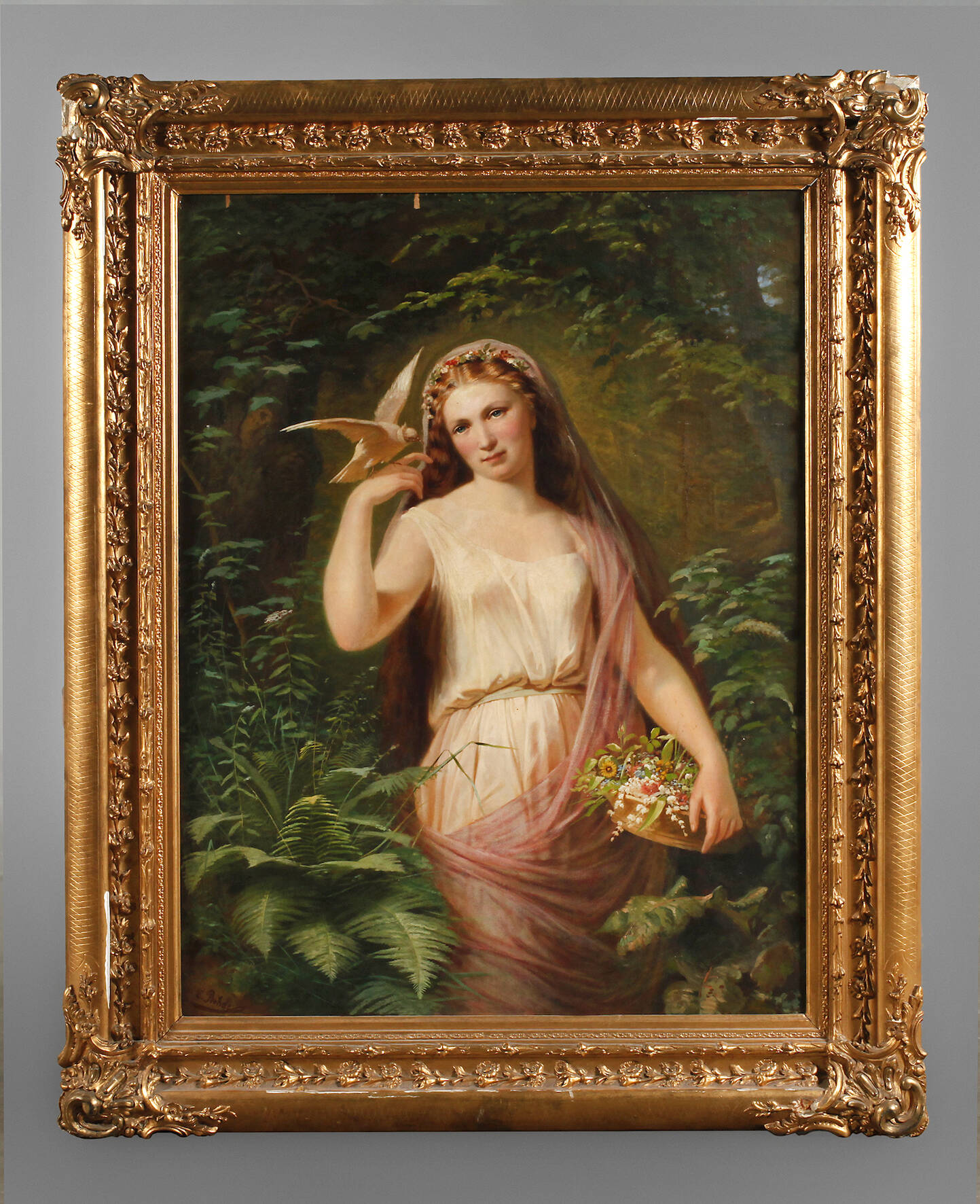 Carl Rohde der Jüngere, attr., Allegorie auf den Frühling