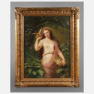 Carl Rohde der Jüngere, attr., Allegorie auf den Frühling