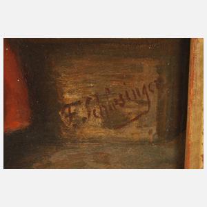 Felix Schlesinger, Mädchen mit Kaninchen