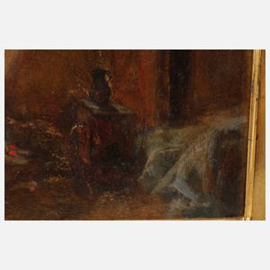 Kopie nach Karl Spitzwegs "Aschermittwoch"