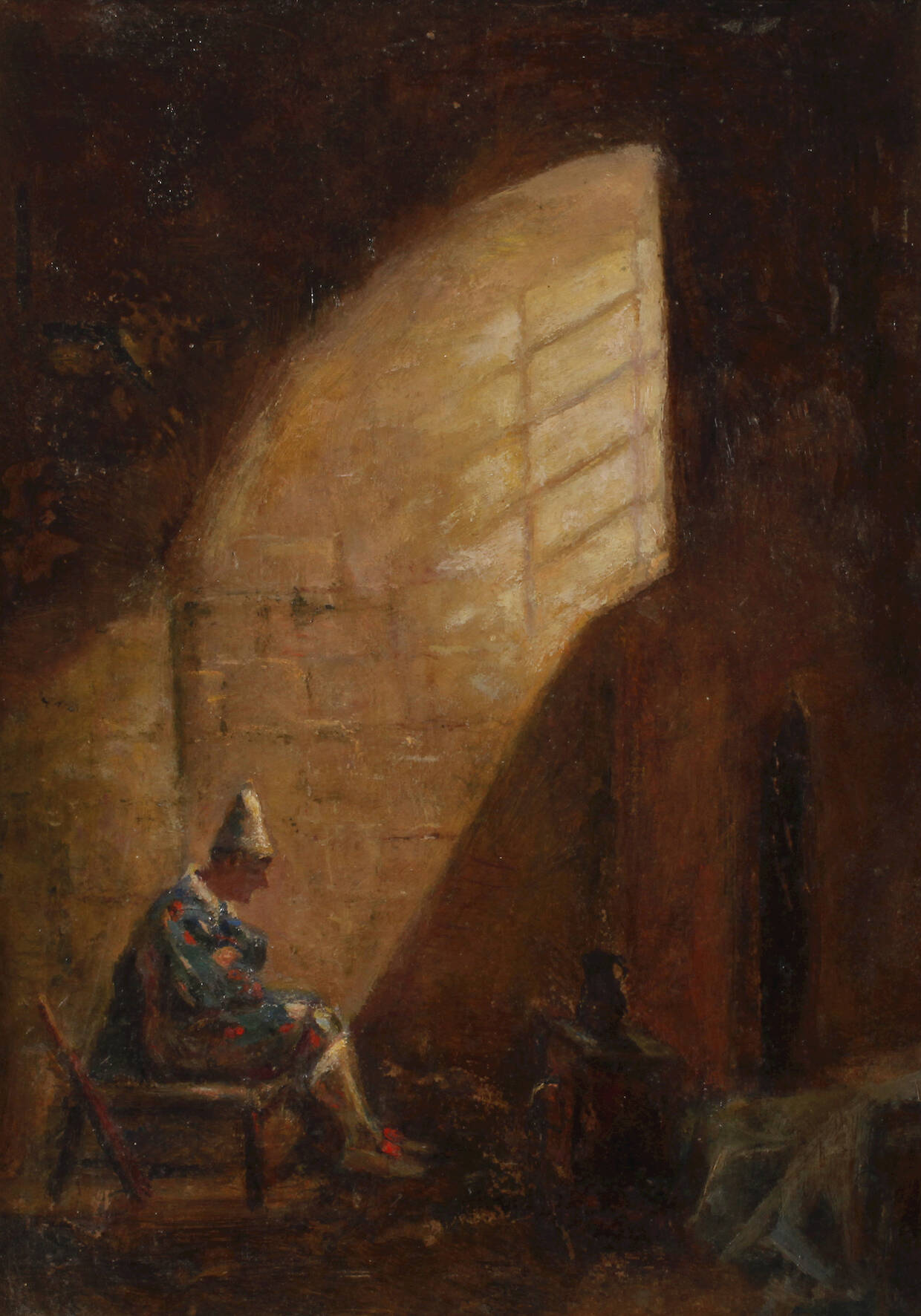 Kopie nach Karl Spitzwegs "Aschermittwoch"