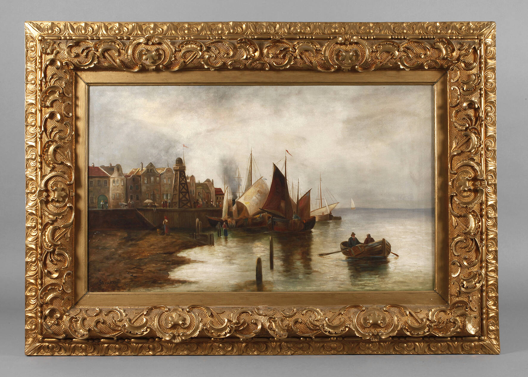 Straden, Niederländische Küstenszene