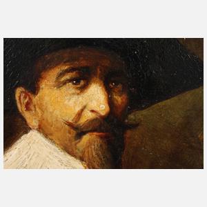 Hans Tiel, Edelmann mit Pfeife