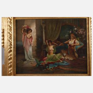 Hans Zatzka, Haremsszene