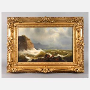 Schiffbruch an der Küste