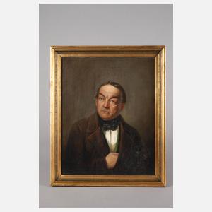 Herrenportrait Biedermeier