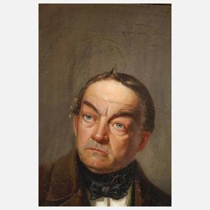 Herrenportrait Biedermeier